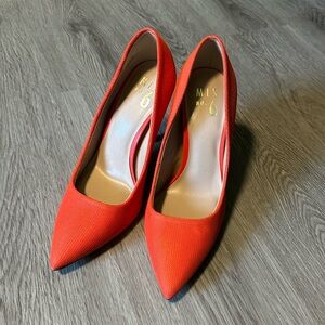 Mix No 6 Orange Heels